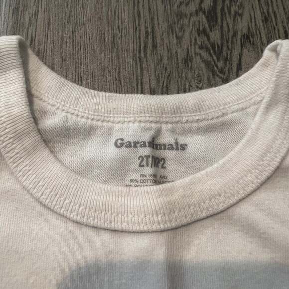 Garanimals White Tank Top Size 2T - Picture 2 of 2